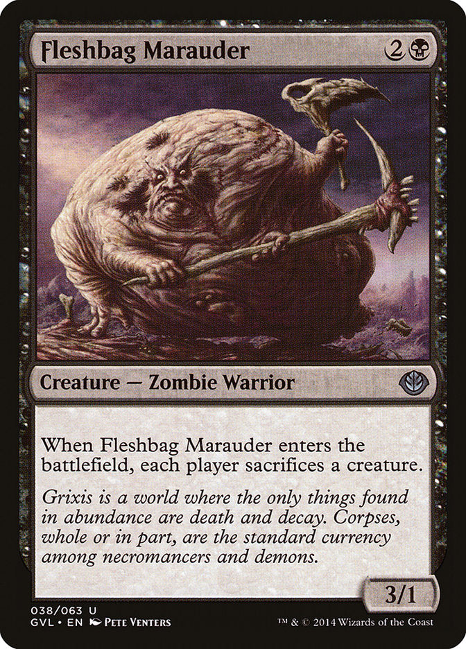 Fleshbag Marauder (Garruk vs. Liliana) [Duel Decks Anthology] | Devastation Store