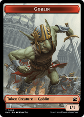 Goblin (0008) // Sphinx Double-Sided Token [Ravnica Remastered Tokens] | Devastation Store