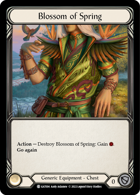 Blossom of Spring [KAT004] (Outsiders Katsu Blitz Deck) | Devastation Store