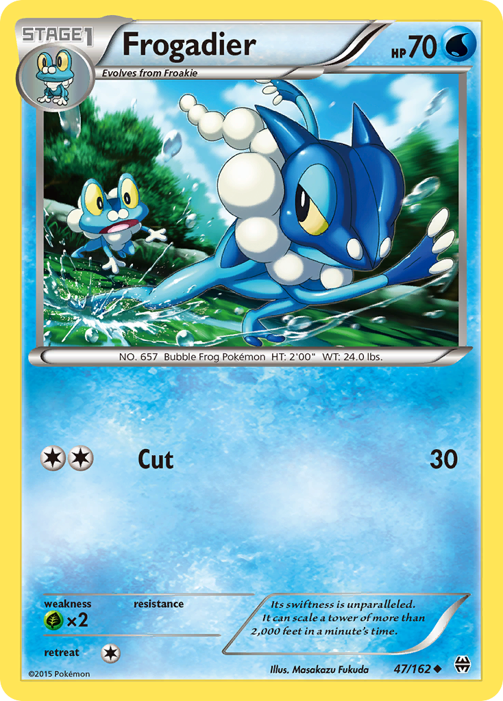 Frogadier (47/162) [XY: BREAKthrough] | Devastation Store