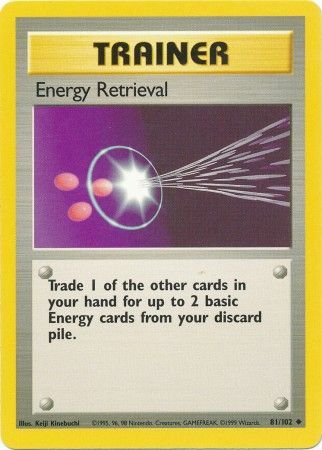 Energy Retrieval (81/102) [Base Set Unlimited] | Devastation Store