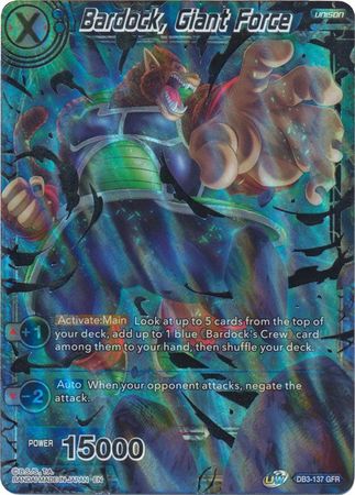 Bardock, Giant Force [DB3-137] | Devastation Store