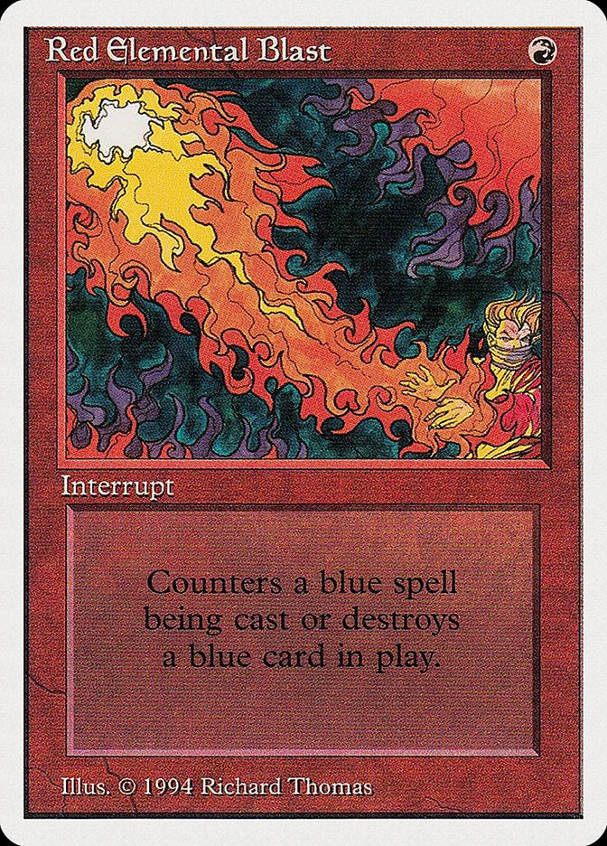 Red Elemental Blast [Summer Magic / Edgar] | Devastation Store