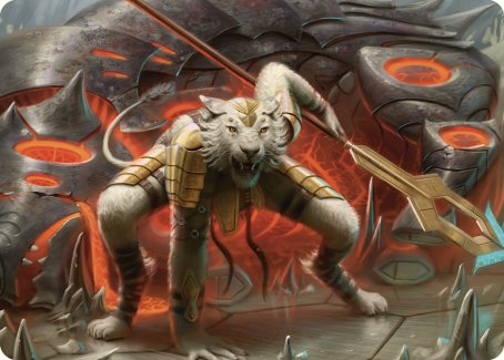 Sunspear Shikari Art Card [Commander Masters Art Series] | Devastation Store