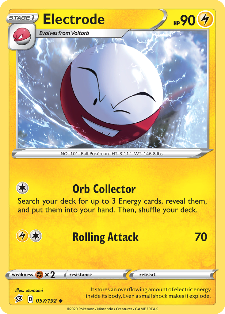 Electrode (057/192) [Sword & Shield: Rebel Clash] | Devastation Store