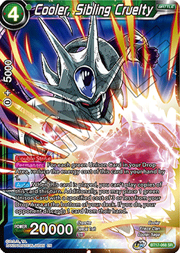 Cooler, Sibling Cruelty (BT17-068) [Ultimate Squad] | Devastation Store