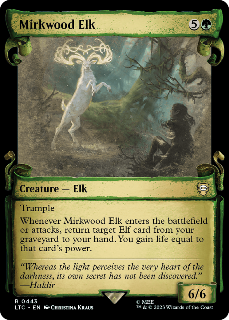 Mirkwood Elk [The Lord of the Rings: Tales of Middle-Earth Commander Showcase Scrolls] | Devastation Store