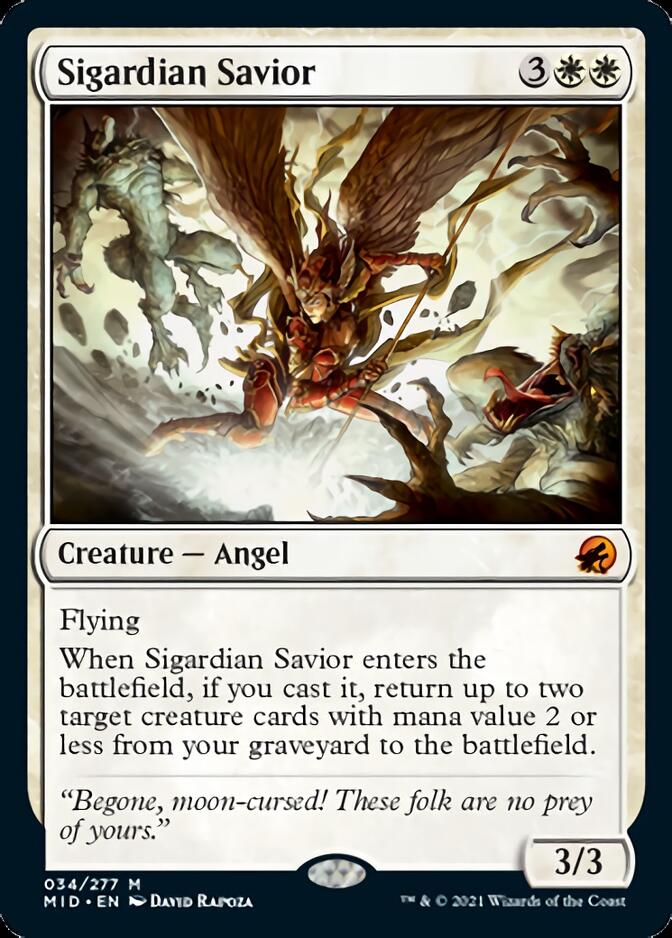Sigardian Savior [Innistrad: Midnight Hunt] | Devastation Store