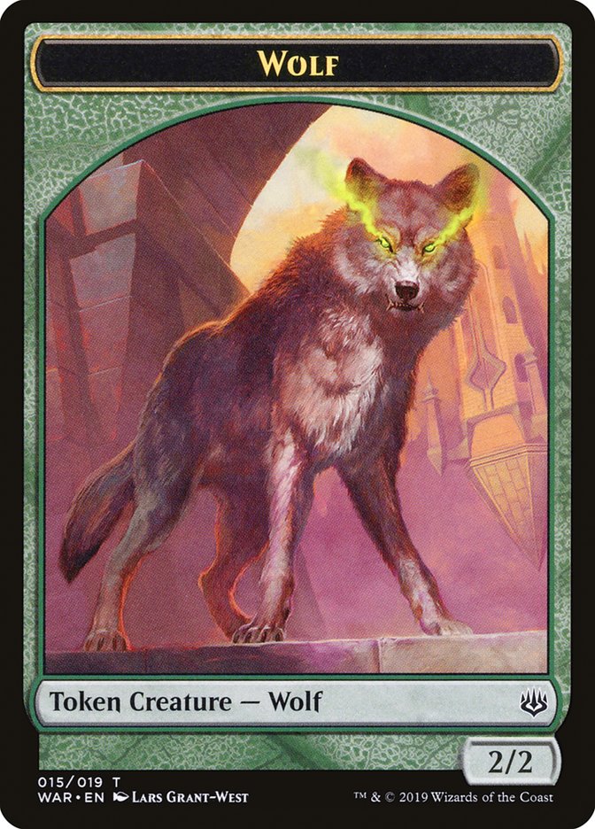 Wolf [War of the Spark Tokens] | Devastation Store