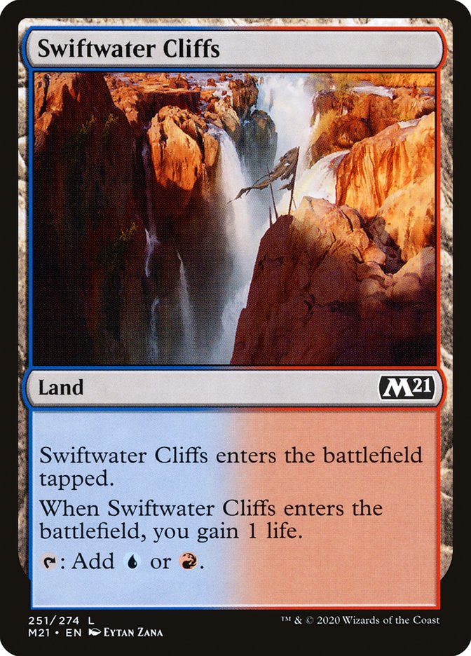 Swiftwater Cliffs [Core Set 2021] | Devastation Store