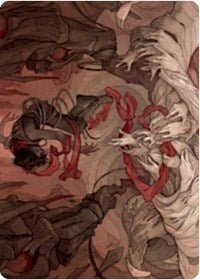Thwart the Grave Art Card [Zendikar Rising Art Series] | Devastation Store
