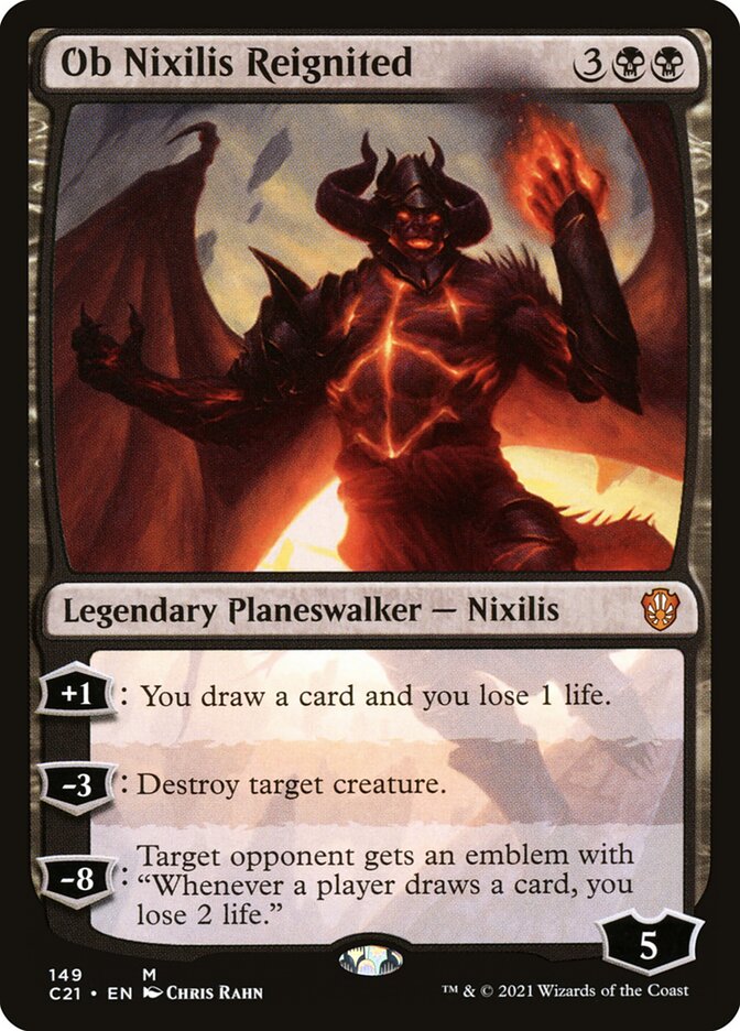 Ob Nixilis Reignited [Commander 2021] | Devastation Store