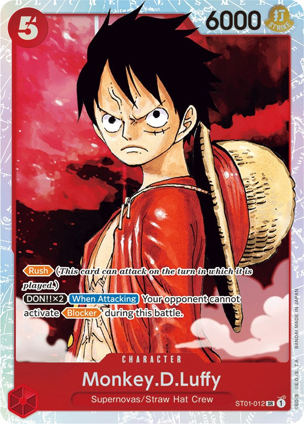 Monkey.D.Luffy (012) [Starter Deck: Straw Hat Crew] | Devastation Store