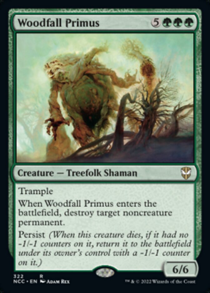 Woodfall Primus [Streets of New Capenna Commander] | Devastation Store