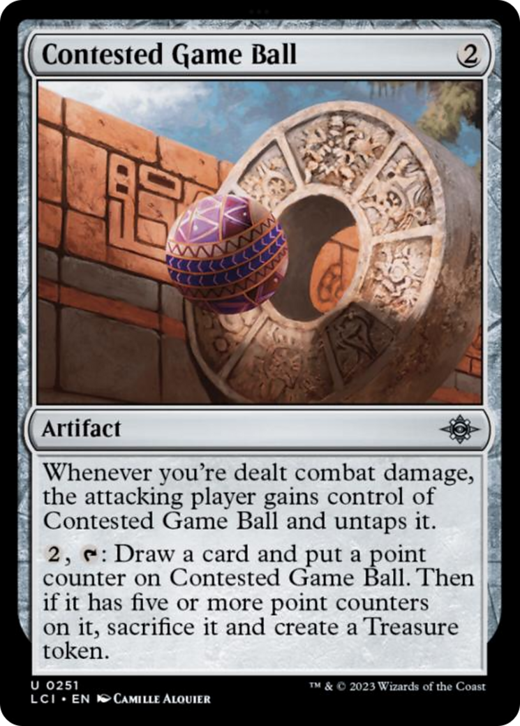 Contested Game Ball [The Lost Caverns of Ixalan] | Devastation Store