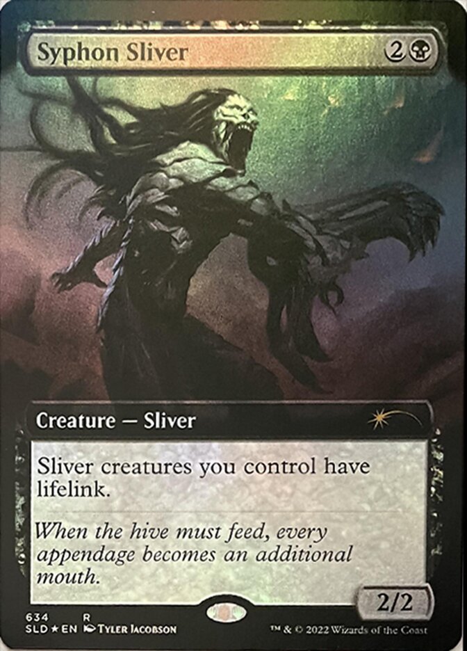 Syphon Sliver (Extended Art) [Secret Lair Drop Promos] | Devastation Store