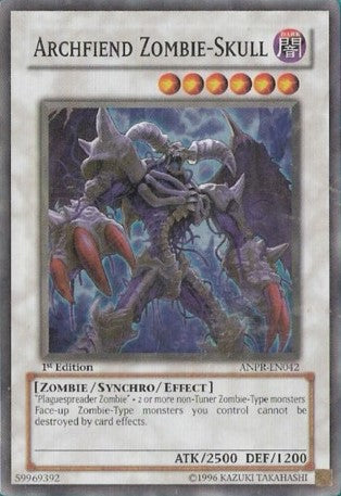 Archfiend Zombie-Skull [ANPR-EN042] Super Rare | Devastation Store