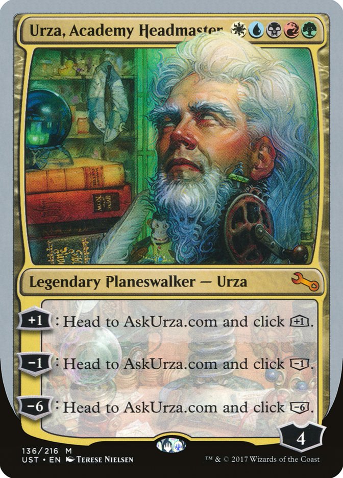 Urza, Academy Headmaster [Unstable] | Devastation Store