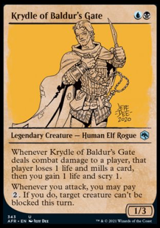 Krydle of Baldur's Gate (Showcase) [Dungeons & Dragons: Adventures in the Forgotten Realms] | Devastation Store