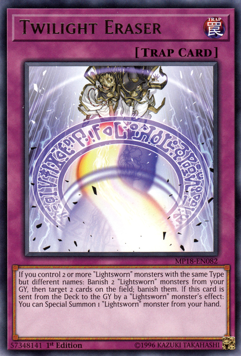 Twilight Eraser [MP18-EN082] Rare | Devastation Store