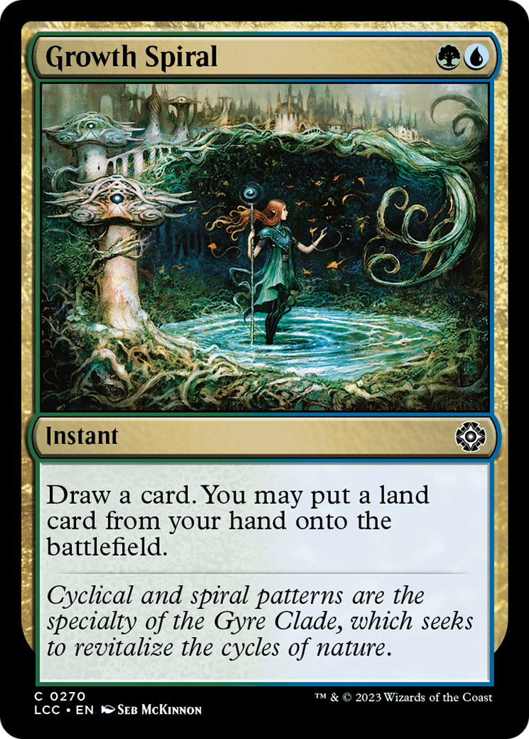 Growth Spiral [The Lost Caverns of Ixalan Commander] | Devastation Store