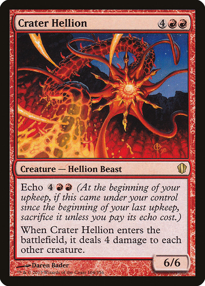 Crater Hellion [Commander 2013] - Devastation Store | Devastation Store