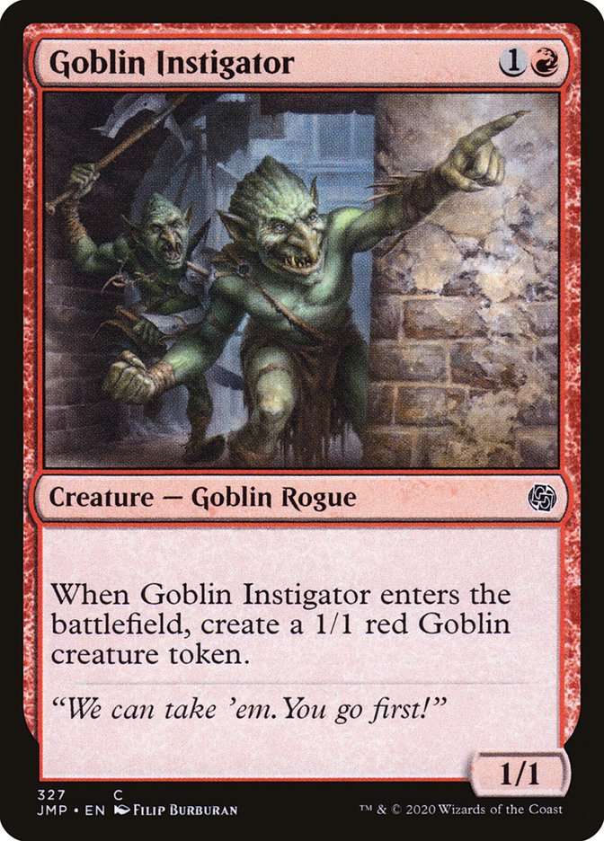 Goblin Instigator [Jumpstart] | Devastation Store