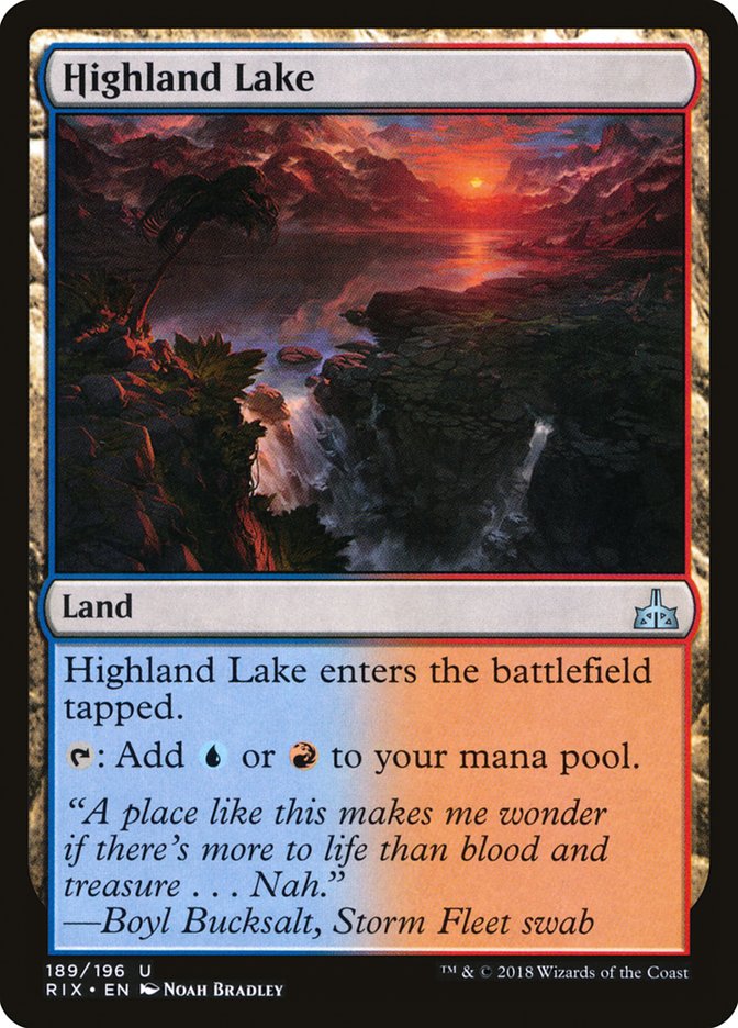 Highland Lake [Rivals of Ixalan] - Devastation Store | Devastation Store