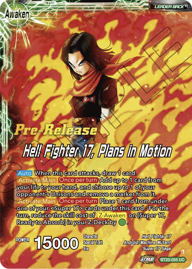 Android 20 & Dr. Myuu // Hell Fighter 17, Plans in Motion (BT20-055) [Power Absorbed Prerelease Promos] | Devastation Store