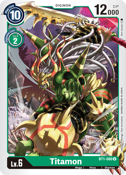 Titamon [BT1-080] [Release Special Booster Ver.1.0] | Devastation Store