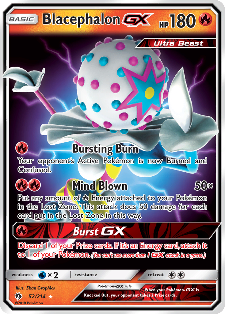 Blacephalon GX (52/214) [Sun & Moon: Lost Thunder] | Devastation Store