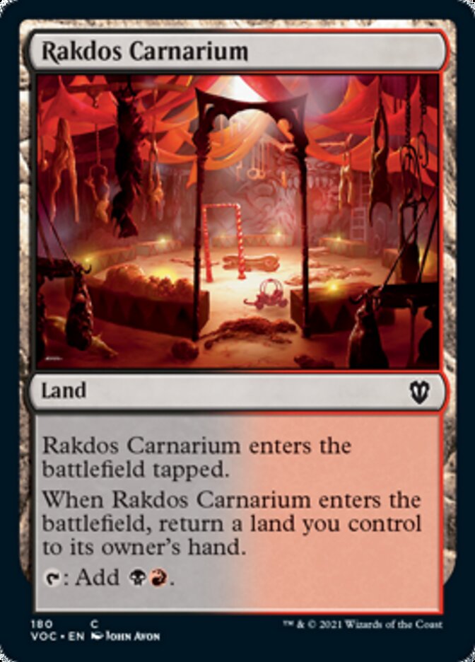 Rakdos Carnarium [Innistrad: Crimson Vow Commander] | Devastation Store