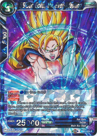 SS Son Goku, the Ever-Adapting (DB1-022) [Dragon Brawl] | Devastation Store
