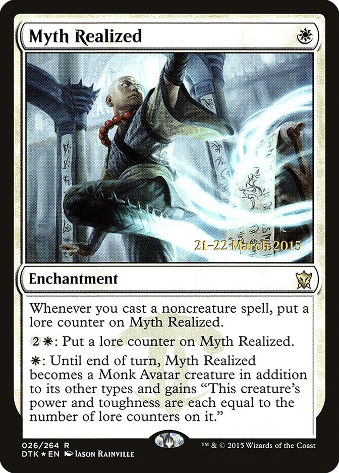 Myth Realized  [Dragons of Tarkir Prerelease Promos] | Devastation Store