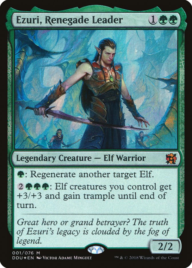 Ezuri, Renegade Leader [Duel Decks: Elves vs. Inventors] - Devastation Store | Devastation Store