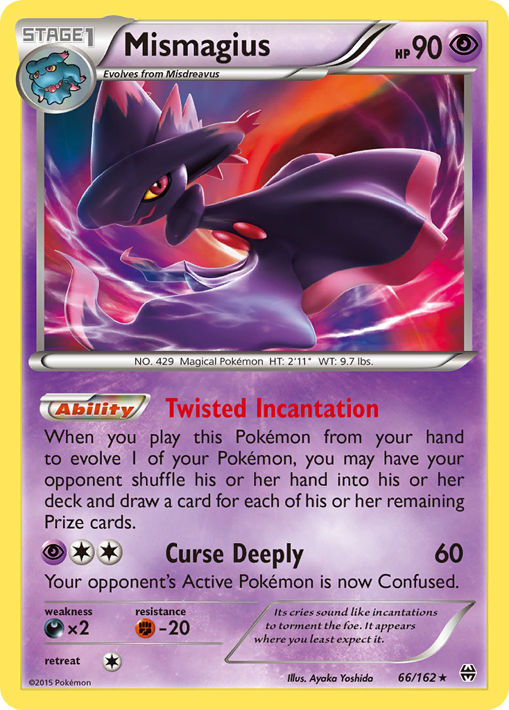 Mismagius (66/162) [XY: BREAKthrough] | Devastation Store