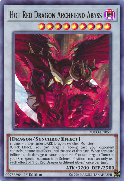 Hot Red Dragon Archfiend Abyss [DUPO-EN057] Ultra Rare | Devastation Store