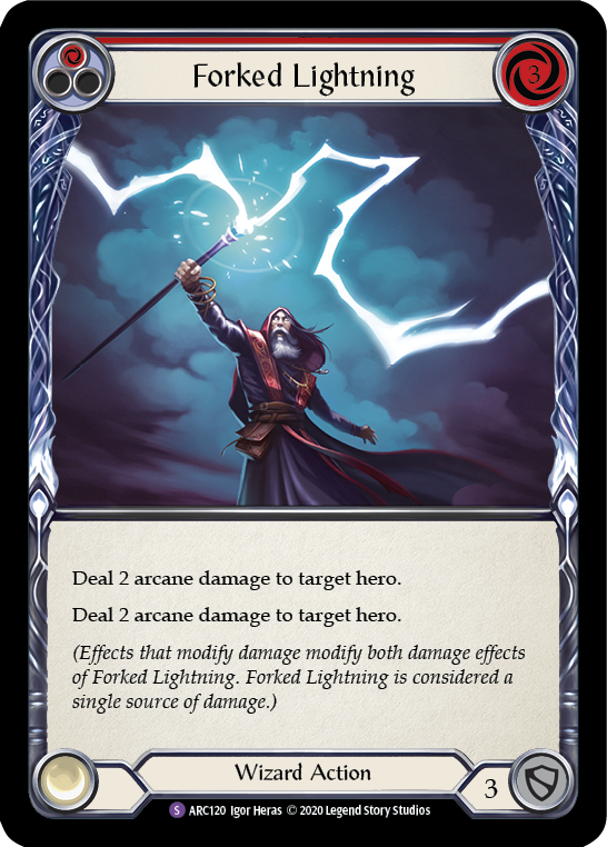 Forked Lightning [ARC120] Unlimited Edition Normal - Devastation Store | Devastation Store