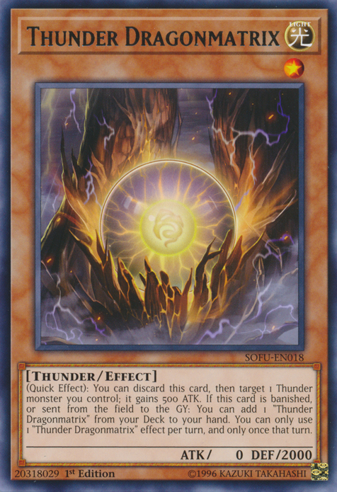 Thunder Dragonmatrix [SOFU-EN018] Rare | Devastation Store