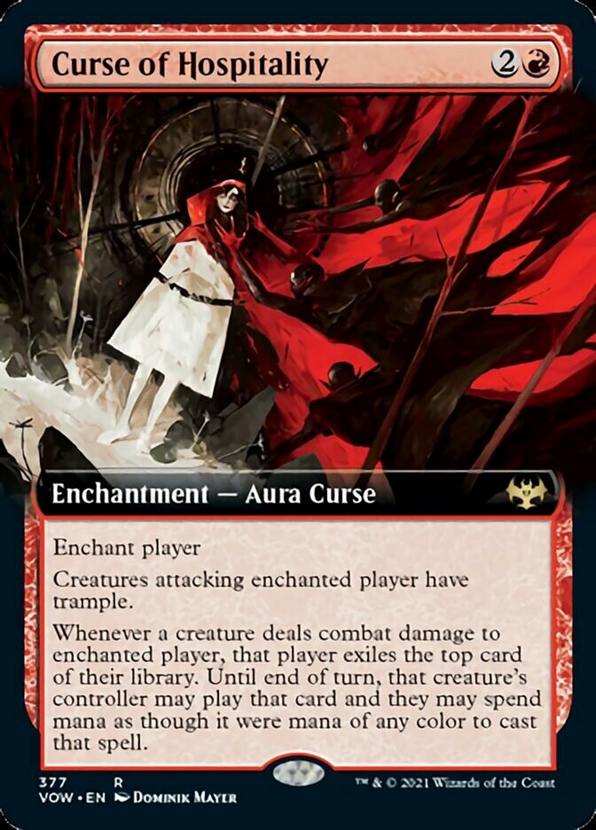 Curse of Hospitality (Extended) [Innistrad: Crimson Vow] | Devastation Store