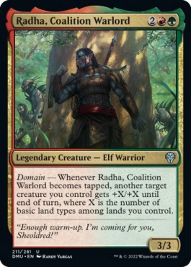 Radha, Coalition Warlord [Dominaria United] | Devastation Store