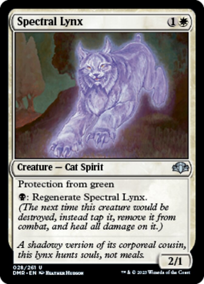 Spectral Lynx [Dominaria Remastered] | Devastation Store