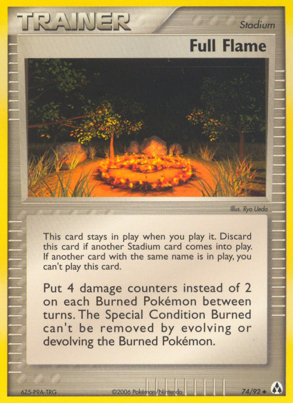Full Flame (74/92) [EX: Legend Maker] | Devastation Store