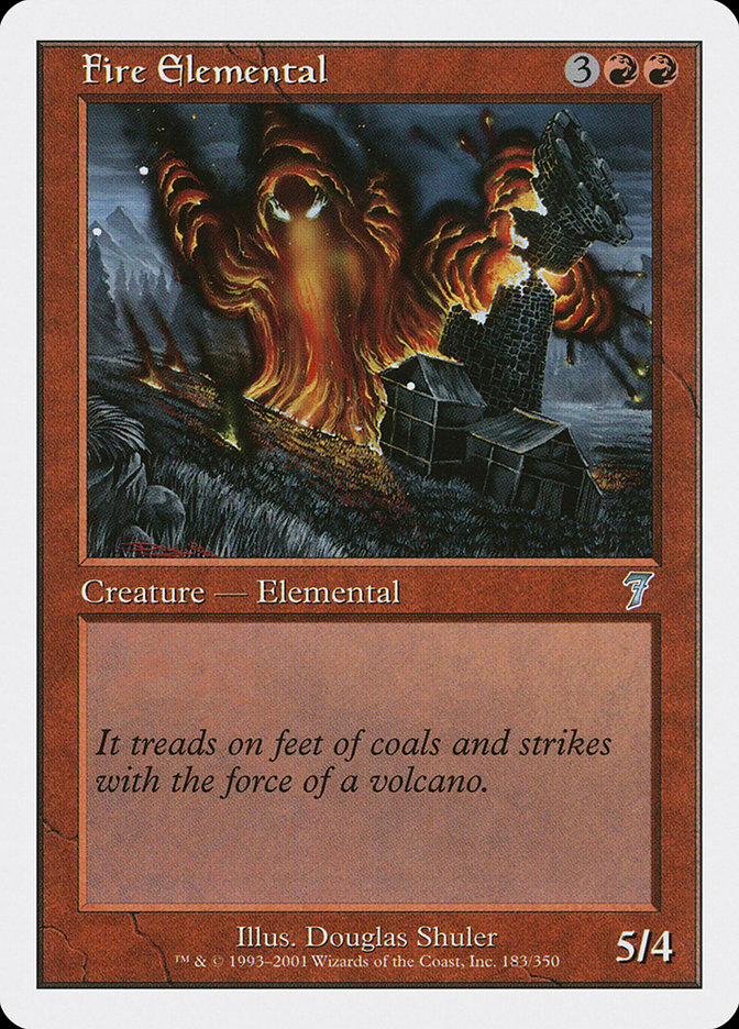 Fire Elemental [Seventh Edition] - Devastation Store | Devastation Store