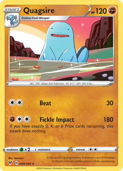 Quagsire (084/185) [Sword & Shield: Vivid Voltage] | Devastation Store