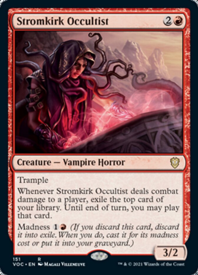 Stromkirk Occultist [Innistrad: Crimson Vow Commander] | Devastation Store