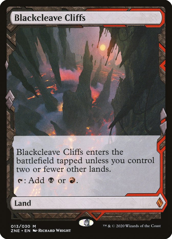 Blackcleave Cliffs (Expeditions) [Zendikar Rising Expeditions] | Devastation Store