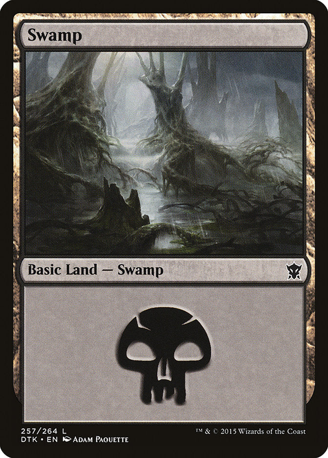 Swamp (257) [Dragons of Tarkir] - Devastation Store | Devastation Store