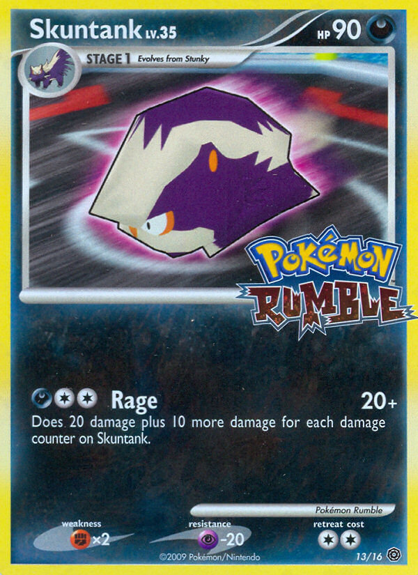 Skuntank (13/16) [Pokémon Rumble] | Devastation Store