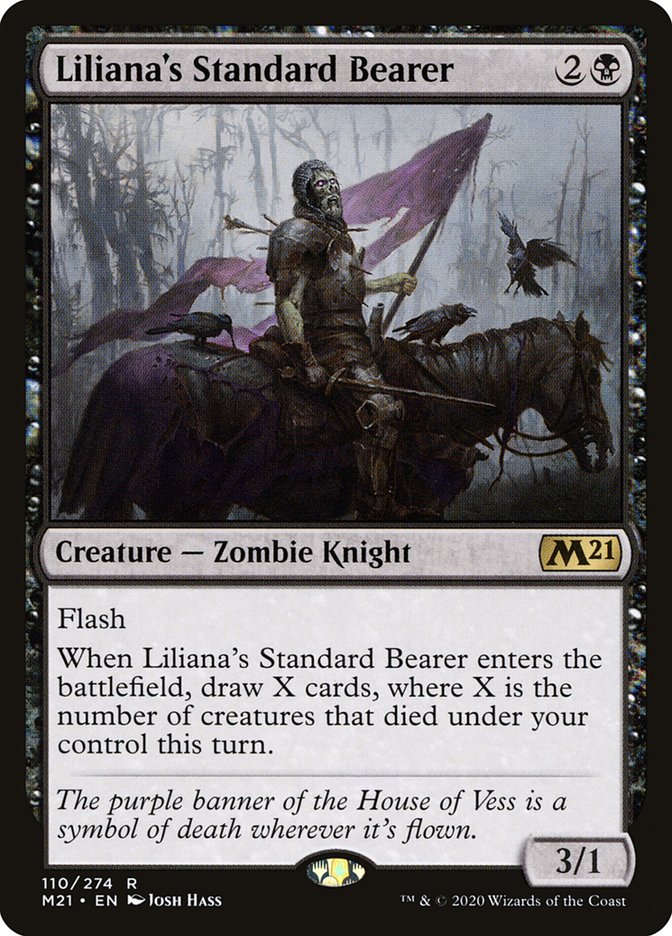 Liliana's Standard Bearer [Core Set 2021] | Devastation Store